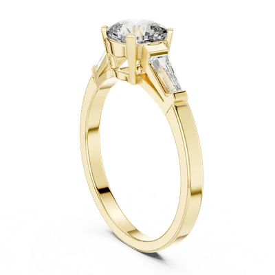 18K Gold Cushion Diamond Cluster Ring – 2.02 ct (00001L-16-)