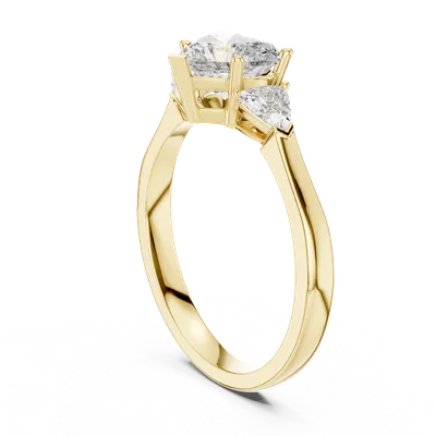18K Gold Diamond Cluster Ring – 1.39 ct (00001L-30-)