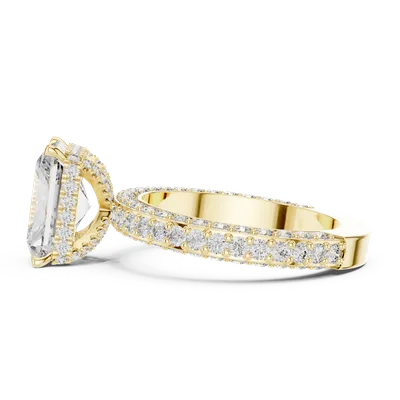 18K Gold Diamond Pavé Ring – 5.454 ct (9-10036L-SS4)