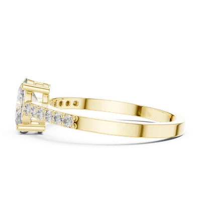 18K Gold Diamond Ring (ALR-114)