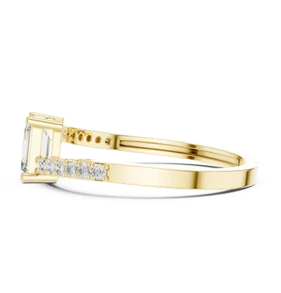 18K Gold Diamond Ring (ALR-137)
