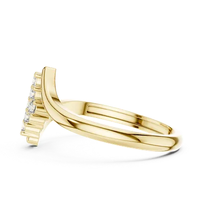 18K Gold Diamond Ring (ALR-139)