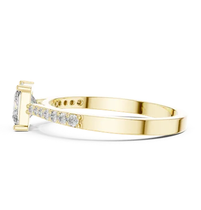 18K Gold Diamond Ring (ALR-166)