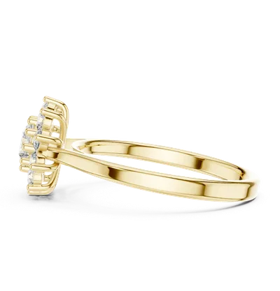 18K Gold Diamond Ring (ALR-94)