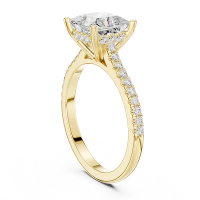 18K Gold Diamond Ring (DDLR-1002)