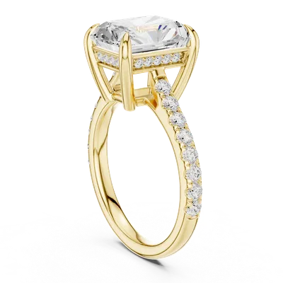 18K Gold Diamond Ring (DDLR-1029)