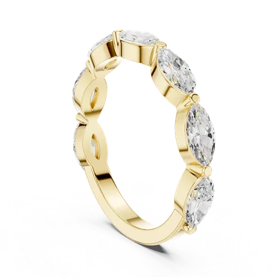 18K Gold Diamond Ring (DDLR-379)