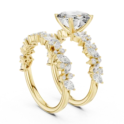 18K Gold Diamond Ring (DDLR-443-AC)