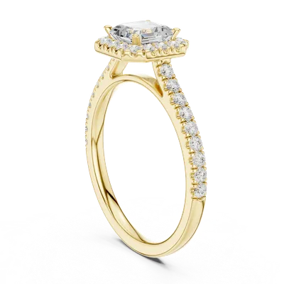 18K Gold Diamond Ring (DDLR-916)