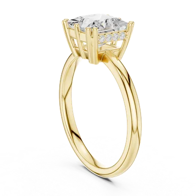 18K Gold Diamond Ring (DDLR-929)
