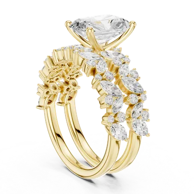 18K Gold Diamond Ring (DDLR-946)