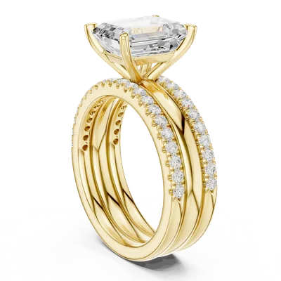 18K Gold Diamond Ring (DDLR-947)