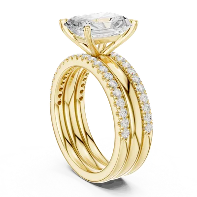 18K Gold Diamond Ring (DDLR-950)