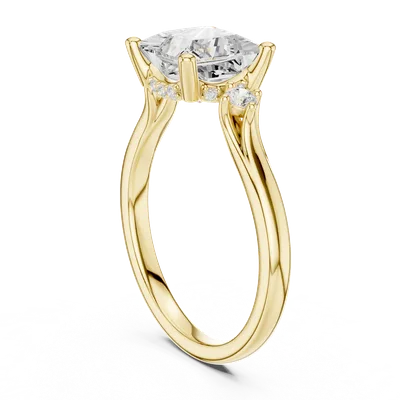 18K Gold Diamond Ring (DDLR-973)