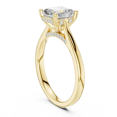 18K Gold Diamond Ring (DDLR-983)