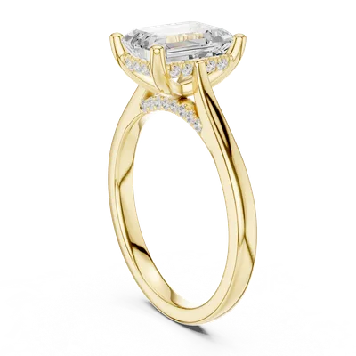 18K Gold Diamond Ring (DDLR-984)