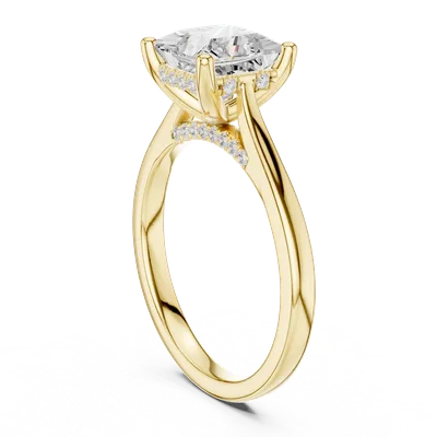 18K Gold Diamond Ring (DDLR-988)