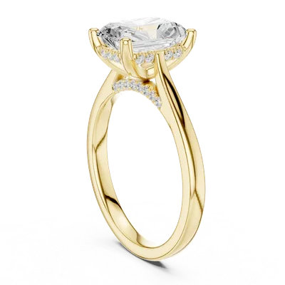 18K Gold Diamond Ring (DDLR-990)