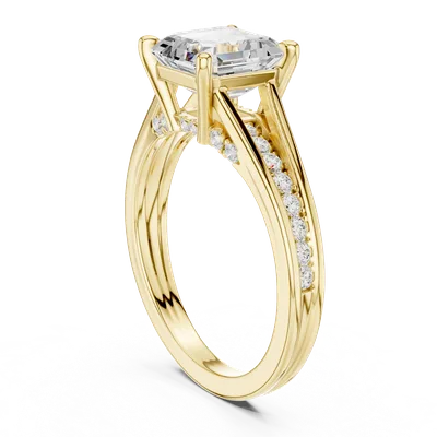 18K Gold Diamond Ring (DDLR-992)
