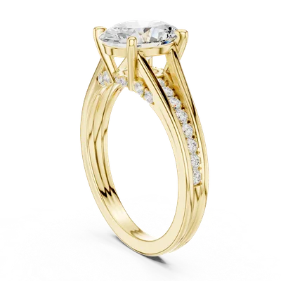 18K Gold Diamond Ring (DDLR-995)