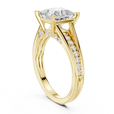 18K Gold Diamond Ring (DDLR-997)