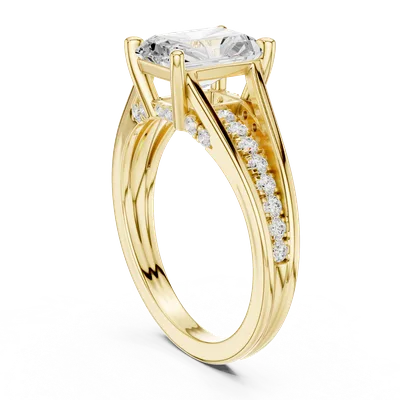18K Gold Diamond Ring (DDLR-998)