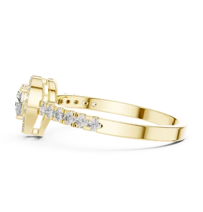 18K Gold Diamond Ring (HLR-04)