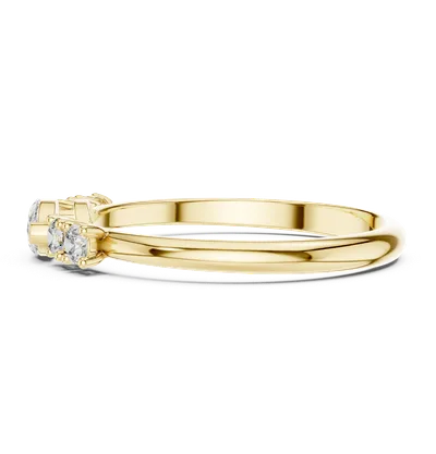 18K Gold Diamond Ring (HLR-104)