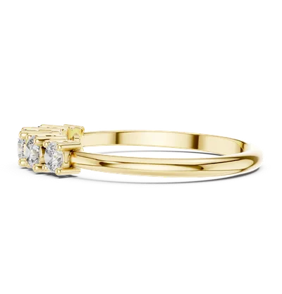 18K Gold Diamond Ring (HLR-105)