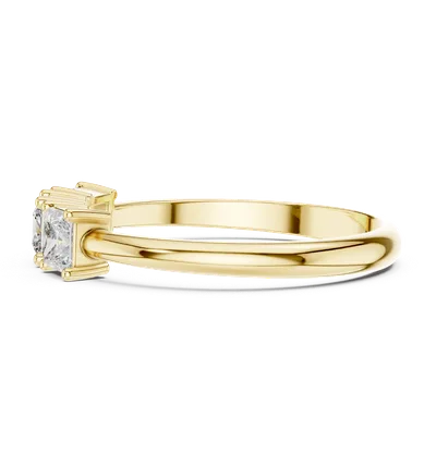 18K Gold Diamond Ring (HLR-109)