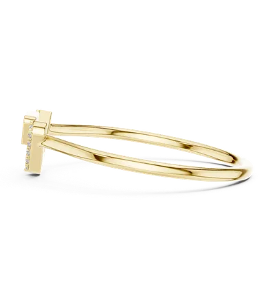 18K Gold Diamond Ring (HLR-200)