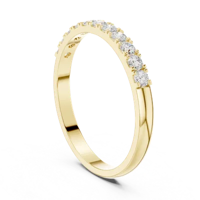 18K Gold Diamond Ring (HLR-86)