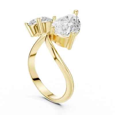 18K Gold Diamond Cluster Ring – 2.9 ct (SBWR-31-)