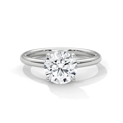 18K Gold Diamond Engagement Ring (114)