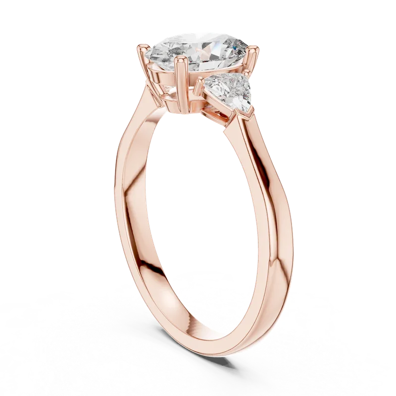 18K Gold Oval Diamond Cluster Ring – 1.3 ct (00001L-25-) – Rings by Ivanka & Co