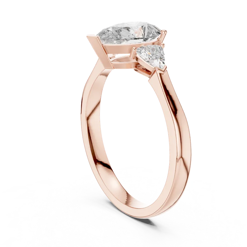 18K Gold Pear Diamond Cluster Ring – 1.3 ct (00001L-26-) – Rings by Ivanka & Co