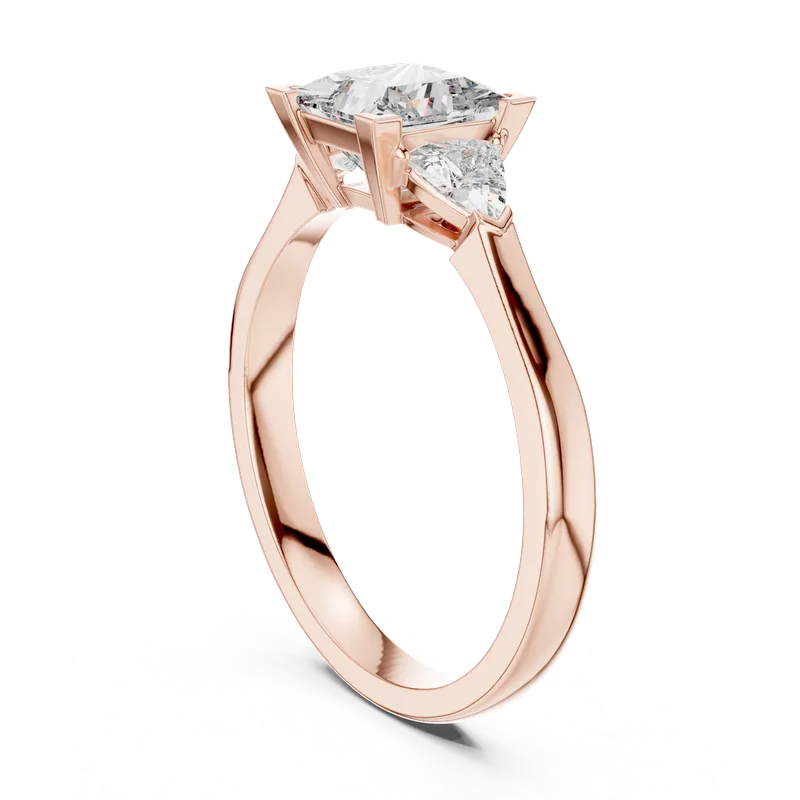18K Gold Princess Diamond Cluster Ring – 1.3 ct (00001L-27-) – Rings by Ivanka & Co