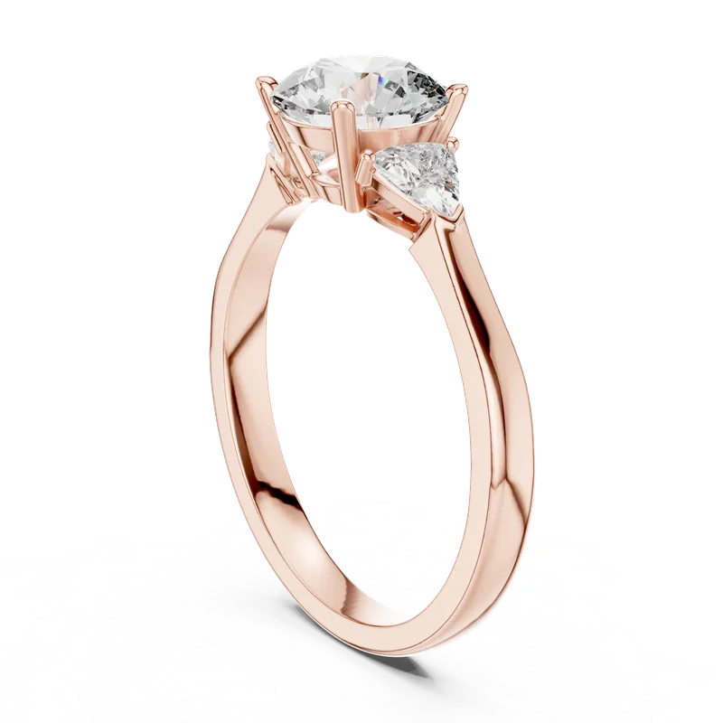 18K Gold Round Diamond Cluster Ring – 1 ct (00001L-28-) – Rings by Ivanka & Co