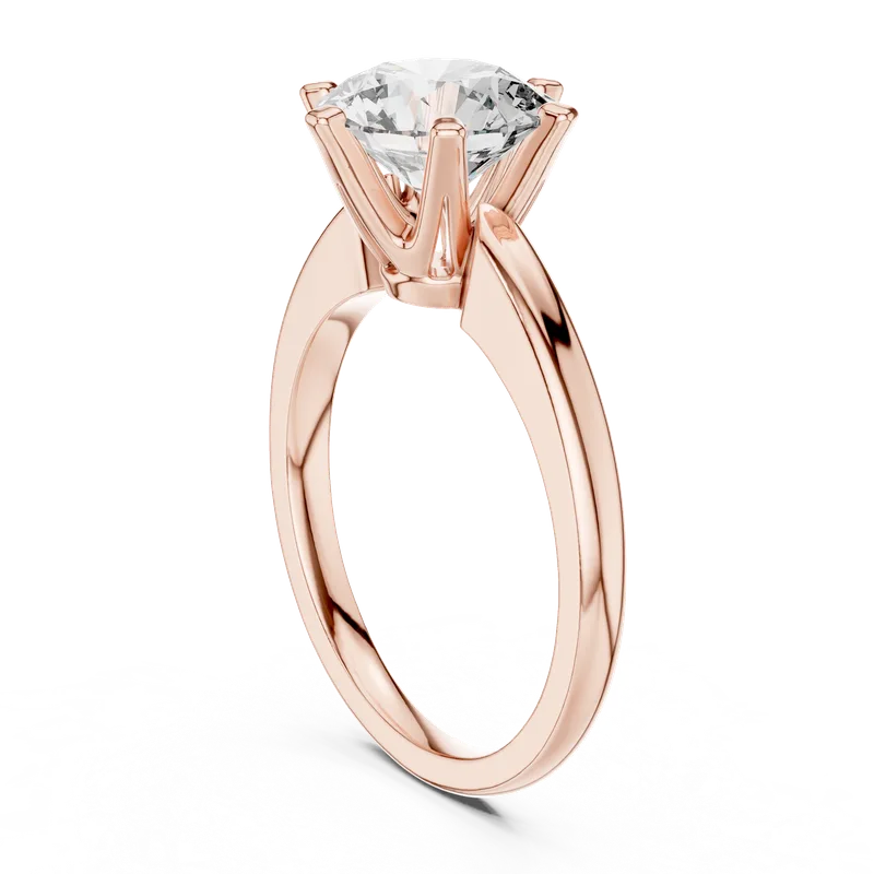 18K Gold Round Diamond Solitaire Ring – 1.17 ct (00001L-36-) – Rings by Ivanka & Co