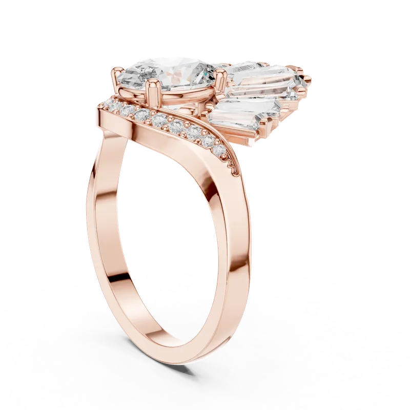 18K Gold Diamond Pavé Ring – 3.145 ct (00001L-41-) – Rings by Ivanka & Co