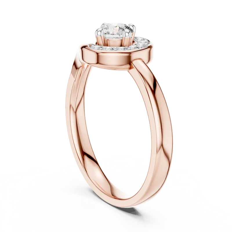 18K Gold Round Diamond Pavé Ring – 0.39 ct (12-10007-L) – Rings by Ivanka & Co