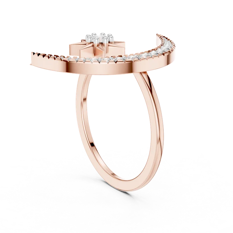 18K Gold Round Diamond Pavé Ring – 0.26 ct (12-10016-L) – Rings by Ivanka & Co