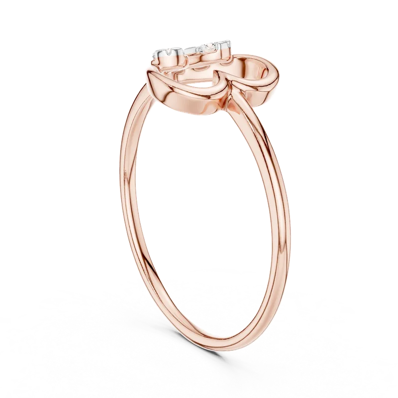 18K Gold Round Diamond Cluster Ring – 0.104 ct (12-10039-L) – Rings by Ivanka & Co