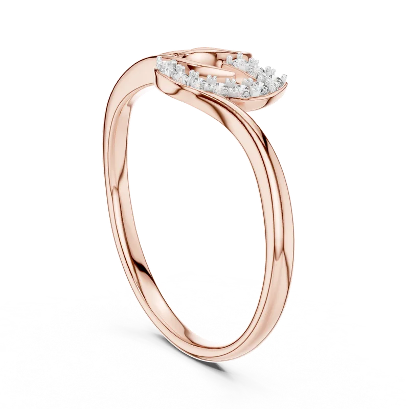 18K Gold Round Diamond Pavé Ring – 0.075 ct (12-10047-L) – Rings by Ivanka & Co
