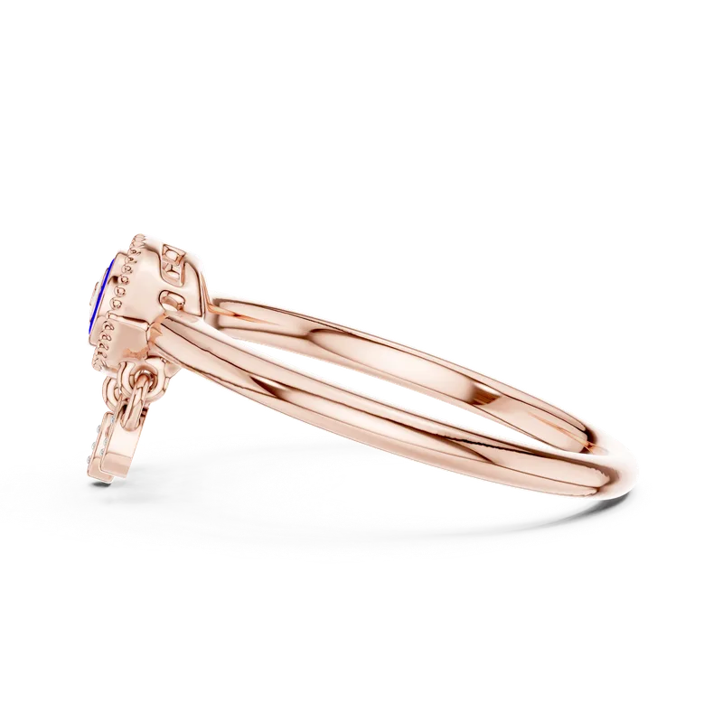 18K Gold Round Diamond Cluster Ring – 0.024 ct (12-10063-L) – Rings by Ivanka & Co