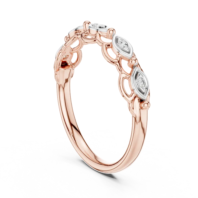 18K Gold Round Diamond Cluster Ring – 0.06 ct (12-10072-L) – Rings by Ivanka & Co