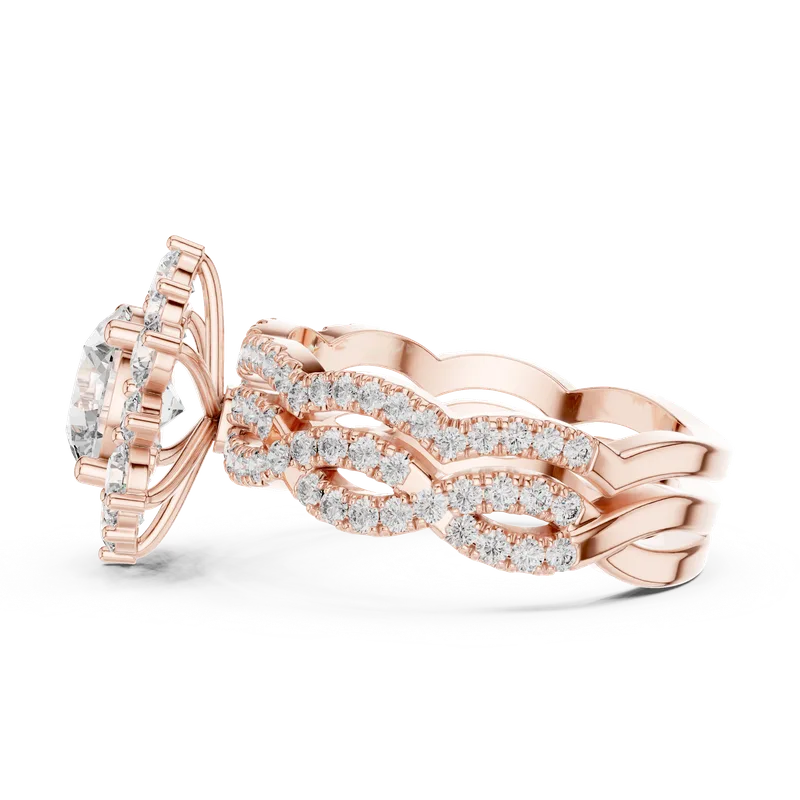 18K Gold Round Diamond Pavé Ring – 2.538 ct (9-10018L-34) – Rings by Ivanka & Co