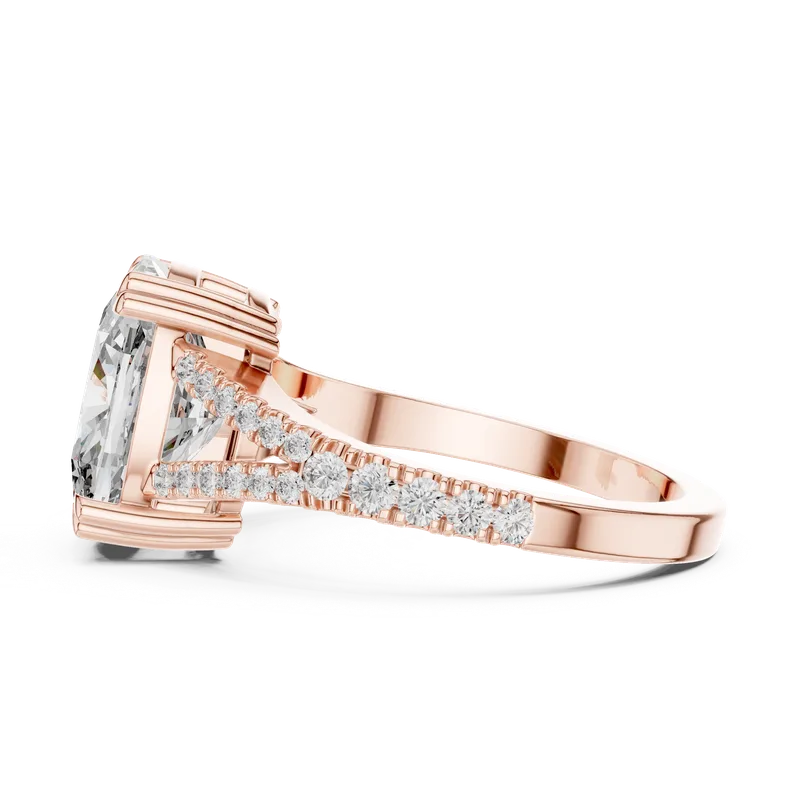 18K Gold Cushion Diamond Pavé Ring – 5.32 ct (9-10026L-18) – Rings by Ivanka & Co