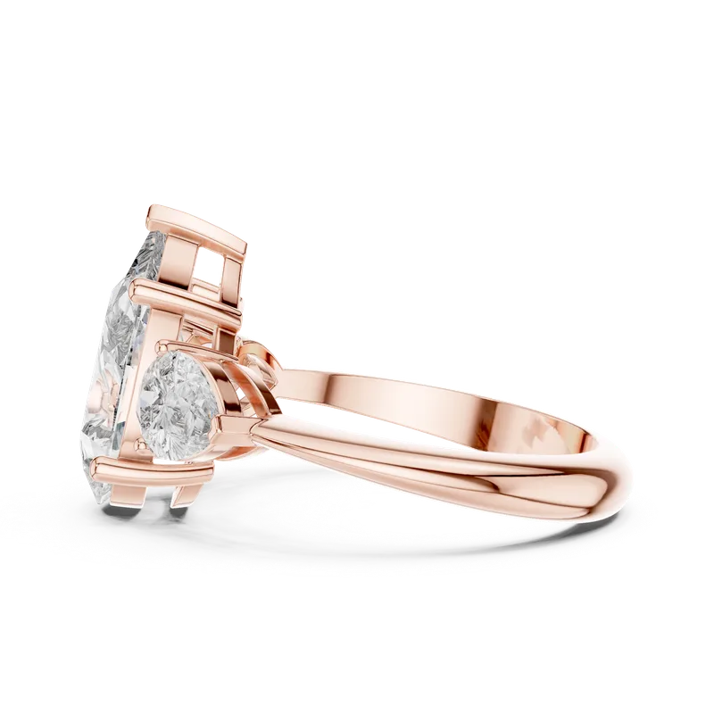18K Gold Pear Diamond Cluster Ring – 4 ct (9-10033L-SS5) – Rings by Ivanka & Co