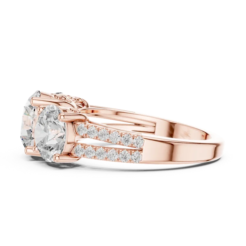 18K Gold Round Diamond Pavé Ring – 4.192 ct (9-10052L) – Rings by Ivanka & Co